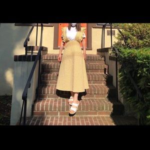 One piece dress  black&yellow(sold)